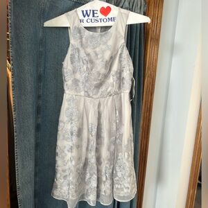 Gray/Silver dress new with tags